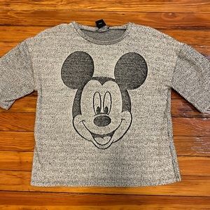 Zara Mickey Mouse Shirt